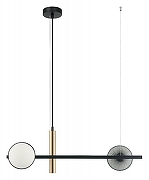 Подвесной светильник Favourite Odd 2826-2P цвет плафона/подвески Белый, цвет арматуры Черный-1