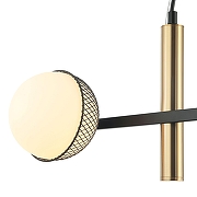 Подвесной светильник Favourite Odd 2826-2P цвет плафона/подвески Белый, цвет арматуры Черный-3