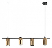 Подвесной светильник Favourite Topper 2827-4P цвет плафона/подвески Золото, цвет арматуры Черный-1