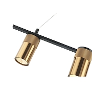 Подвесной светильник Favourite Topper 2827-4P цвет плафона/подвески Золото, цвет арматуры Черный-3