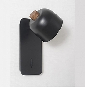 Бра Favourite Mauris 2833-1W цвет плафона/подвески Черный, цвет арматуры Черный-2