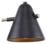 Бра F-promo Rigor 2844-1W цвет плафона/подвески Черный, цвет арматуры Черный-2