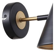 Бра F-promo Rigor 2844-1W цвет плафона/подвески Черный, цвет арматуры Черный-3