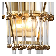 Накладной светильник Favourite Wisper 2845-1W цвет плафона/подвески Латунь, Прозрачный, цвет арматуры Латунь-2