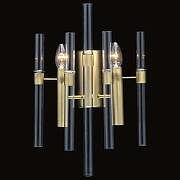 Накладной светильник MW-Light Альгеро 3 285021002 цвет плафона/подвески Прозрачный, цвет арматуры Латунь-1