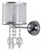 Бра Favourite Ventus 2869-1W цвет плафона/подвески Белый, Прозрачный, цвет арматуры Хром