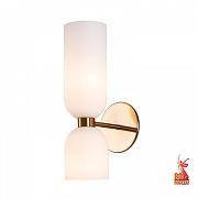 Бра Favourite Amusing 2876-1W цвет плафона/подвески Белый, цвет арматуры Латунь