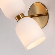 Бра Favourite Amusing 2876-1W цвет плафона/подвески Белый, цвет арматуры Латунь-2