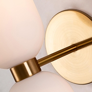 Бра Favourite Amusing 2876-1W цвет плафона/подвески Белый, цвет арматуры Латунь-3