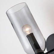 Бра Favourite Amusing 2877-1W цвет плафона/подвески Светло-серый, цвет арматуры Черный-4