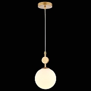 Подвесной светильник Favourite Absolute 2928-1P цвет плафона/подвески Опал, цвет арматуры Золото-3