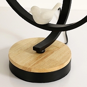 Настольная лампа F-promo Uccello 2938-1T цвет плафона/подвески Черный, цвет арматуры Бежевый, Черный-3