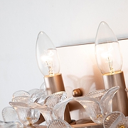 Бра Favourite Palmira 2967-2W цвет плафона/подвески Прозрачный, цвет арматуры Золото-3