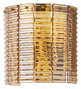 Накладной светильник Favourite Prestige 2973-2W цвет плафона/подвески Янтарный, цвет арматуры Золото