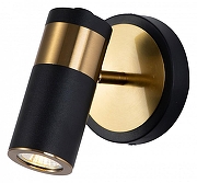 Спот Favourite Light point 2997-1W цвет плафона/подвески Черный, Золото, цвет арматуры Золото-1