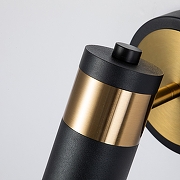 Спот Favourite Light point 2997-1W цвет плафона/подвески Черный, Золото, цвет арматуры Золото-2