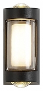 Накладной светильник Escada 30006LED 30006W/01LED цвет плафона/подвески Прозрачный, цвет арматуры Черный