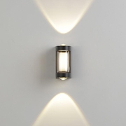 Накладной светильник Escada 30006LED 30006W/01LED цвет плафона/подвески Прозрачный, цвет арматуры Черный-1