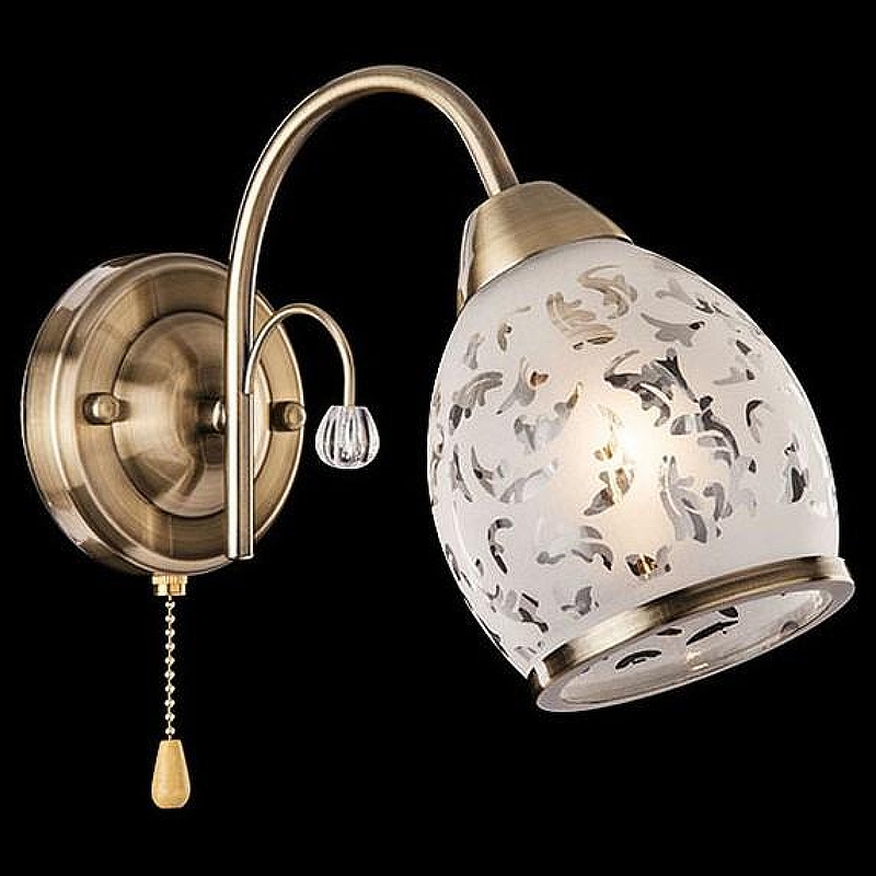 Бра Eurosvet Gabr1ella 30026/1 античная бронза 