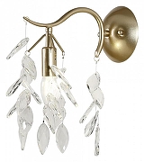 Бра Favourite Brillo 3003-1W цвет плафона/подвески Прозрачный, цвет арматуры Золото-1