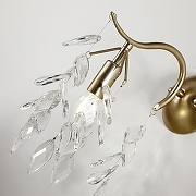 Бра Favourite Brillo 3003-1W цвет плафона/подвески Прозрачный, цвет арматуры Золото-2