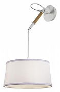 Светильник на штанге F-promo Eureka 3005-1P цвет плафона/подвески Бежевый, цвет арматуры Белый, Коричневый-2
