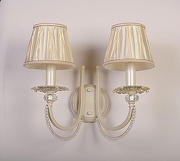 Бра Abrasax Josephine 3007/2(cream pearl) цвет плафона/подвески Бежевый, цвет арматуры Бежевый-2