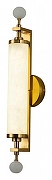 Бра Favourite Plunger 3011-2W цвет плафона/подвески Белый, цвет арматуры Латунь-1