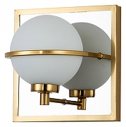 Бра Favourite Blob 3013-1W цвет плафона/подвески Белый, цвет арматуры Латунь, Хром