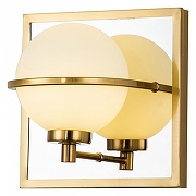 Бра Favourite Blob 3013-1W цвет плафона/подвески Белый, цвет арматуры Латунь, Хром-1