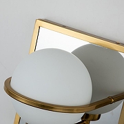 Бра Favourite Blob 3013-1W цвет плафона/подвески Белый, цвет арматуры Латунь, Хром-3