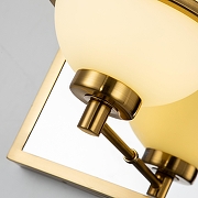 Бра Favourite Blob 3013-1W цвет плафона/подвески Белый, цвет арматуры Латунь, Хром-5