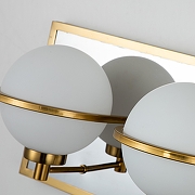 Бра Favourite Blob 3013-2W цвет плафона/подвески Белый, цвет арматуры Латунь, Хром-4