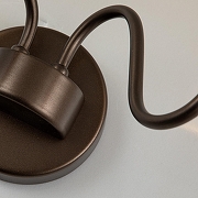 Бра Favourite Tentacoli 3014-2W цвет плафона/подвески Белый, цвет арматуры Коричневый-7