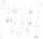 Подвесной светильник Eurosvet Ana1t 30178 хром цвет плафона/подвески Прозрачный, цвет арматуры Хром-5