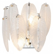 Накладной светильник Favourite Beluta 3018-2W цвет плафона/подвески Белый, Прозрачный, цвет арматуры Хром-1