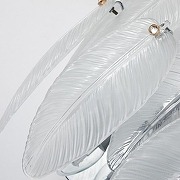 Накладной светильник Favourite Beluta 3018-2W цвет плафона/подвески Белый, Прозрачный, цвет арматуры Хром-2