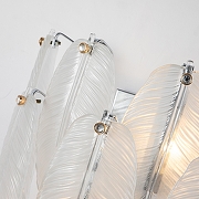 Накладной светильник Favourite Beluta 3018-2W цвет плафона/подвески Белый, Прозрачный, цвет арматуры Хром-6