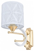 Бра Arte Milano Florentia-2097 302097/1W Wh/Gd цвет плафона/подвески Белый, цвет арматуры Белый, Золото