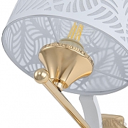 Бра Arte Milano Florentia-2097 302097/1W Wh/Gd цвет плафона/подвески Белый, цвет арматуры Белый, Золото-3