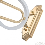 Бра Arte Milano Florentia-2097 302097/1W Wh/Gd цвет плафона/подвески Белый, цвет арматуры Белый, Золото-4