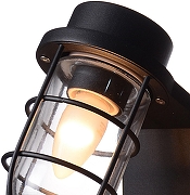 Светильник на штанге Favourite Pointer 3021-1W цвет плафона/подвески Прозрачный, цвет арматуры Черный-1