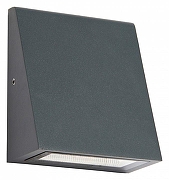 Накладной светильник Favourite Dela 3025-1W цвет плафона/подвески Прозрачный, Хром, цвет арматуры Черный