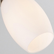 Бра Eurosvet G1nevra 30280/1 античная бронза цвет плафона/подвески Белый, цвет арматуры Бронза-2