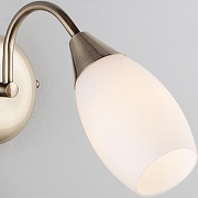 Бра Eurosvet G1nevra 30280/1 античная бронза цвет плафона/подвески Белый, цвет арматуры Бронза-3