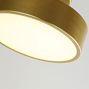 Светильник на штанге F-promo Atma 3059-2P цвет плафона/подвески Белый, Золото, цвет арматуры Золото-2