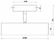 Светильник на штанге F-promo Atma 3059-2P цвет плафона/подвески Белый, Золото, цвет арматуры Золото-5