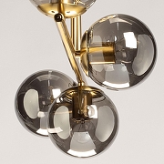 Светильник на штанге De City Оливия 20 306015904 цвет плафона/подвески Хром, цвет арматуры Медь-6