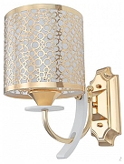 Бра Arte Milano Florentia-6067 306067/1W Wh/Gd цвет плафона/подвески Белый, Золото, цвет арматуры Белый, Золото