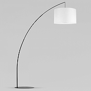 Торшер TK Lighting Moby 3060 Moby White цвет плафона/подвески Белый, цвет арматуры Черный